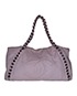 Modern Chain East West Tote, front view
